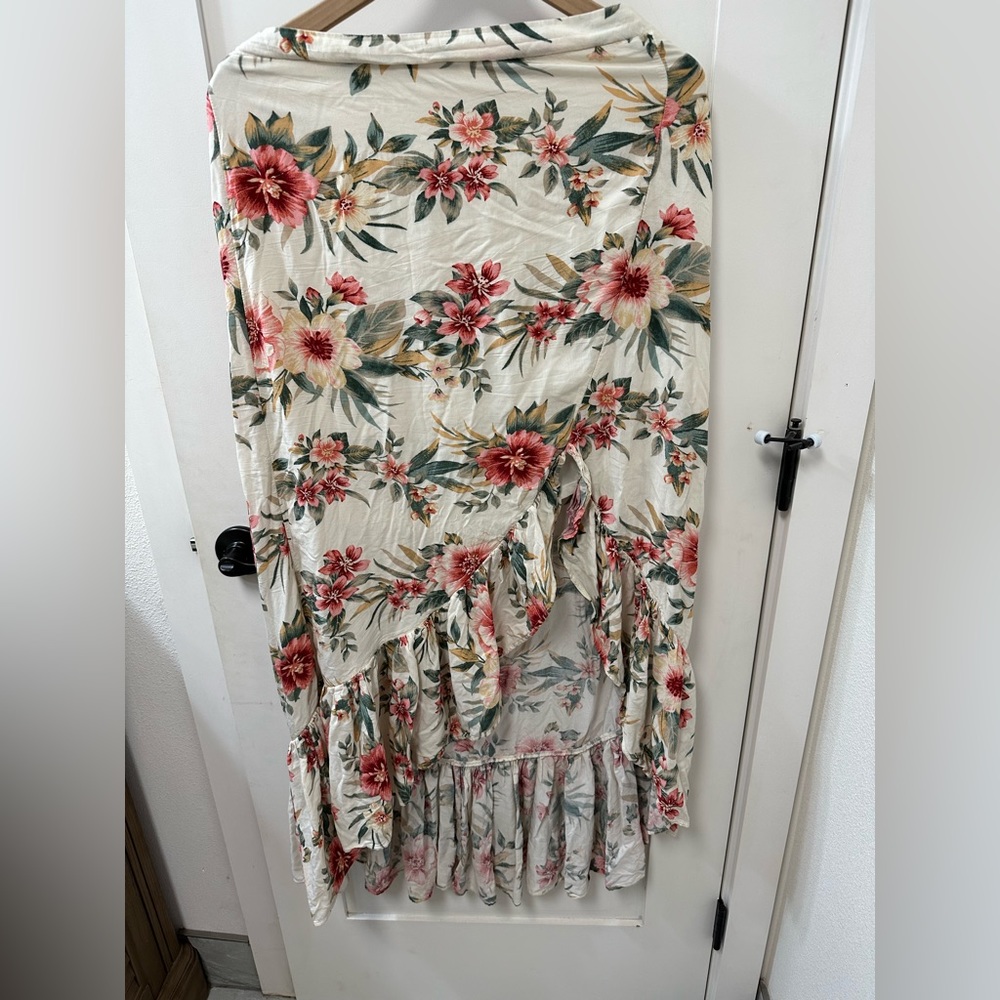 Ruffle High-Low American Eagle Skirt